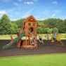 Medinė žaidimų aikštelė vaikams | Atlantic | Backyard Discovery B1608016